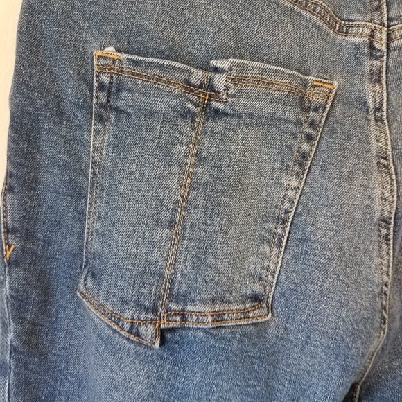 Good American Good Legs Jeans Indigo234 Indigo Women's 16 Distressed GLSBP802T - Picture 7 of 9